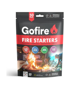 Encendedor de fuego GOFIRE 50 piezas portátil impermeable