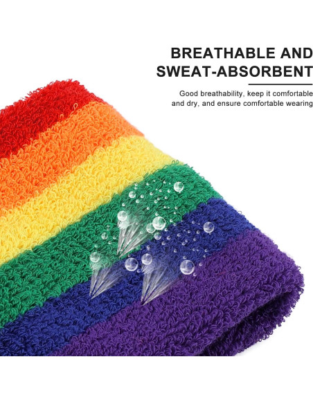 Conjunto de Banda para el Sudor Aster - 3 Piezas Algodón