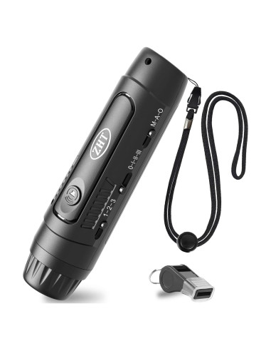 Silbato Electrónico ZHT ARS-17 con Luz LED - 3 Tonos y Volumen Ajustable