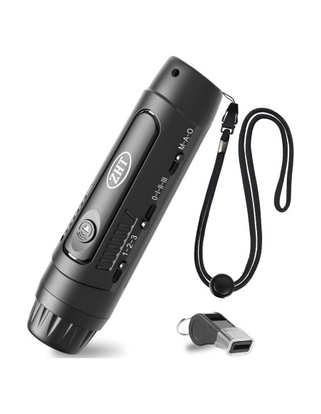 Silbato Electrónico ZHT ARS-17 con Luz LED - 3 Tonos y Volumen Ajustable
