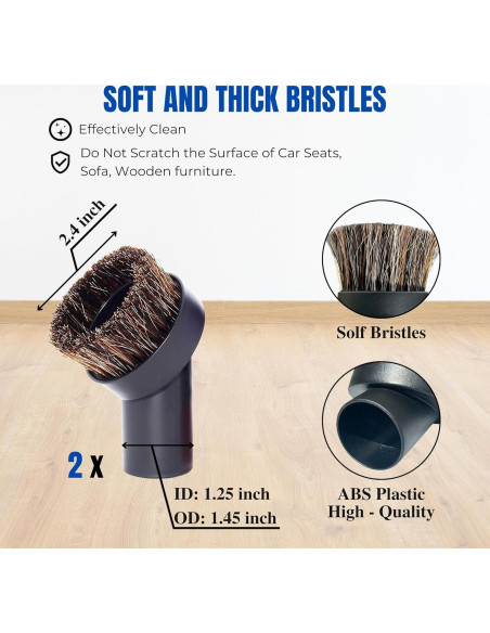 Cepillo de Polvo para Aspiradora GHAMADE 32mm - 2 Piezas