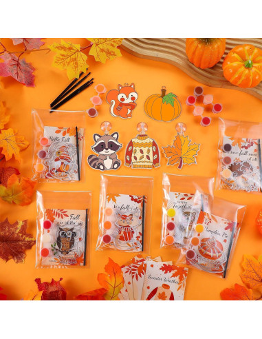 Kit de Manualidades Geelin 24 Captadores de Sol Otoño
