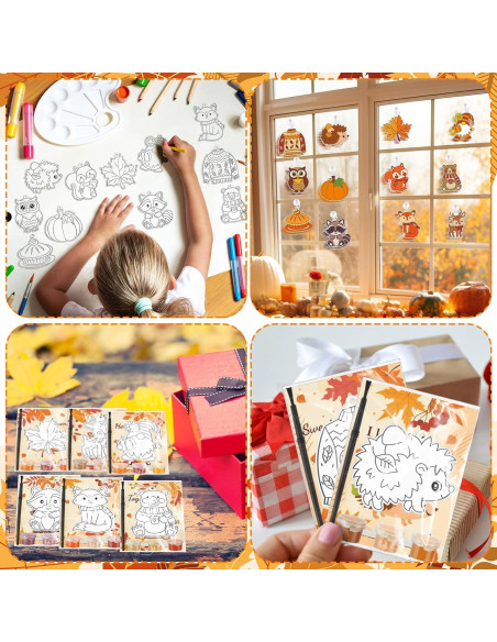 Kit de Manualidades Geelin 24 Captadores de Sol Otoño