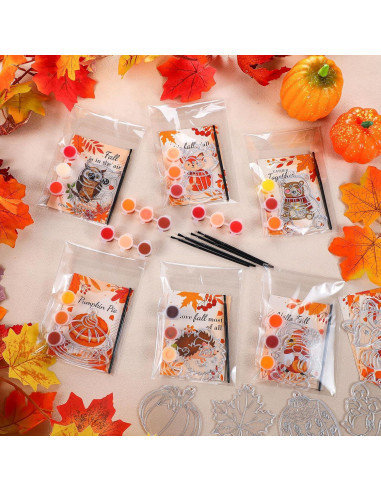 Kit de Manualidades Geelin 24 Captadores de Sol Otoño
