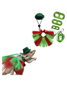 Conjunto de Disfraz para Dragón Barbudo TTMIMIK - Arnés, Sombrero y Tutu