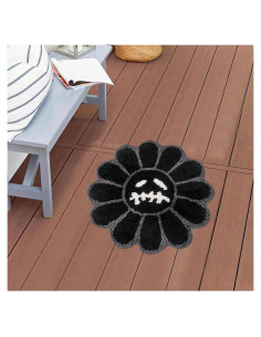 Alfombra de Baño ASTRAG Psicodélica 61 cm Antideslizante