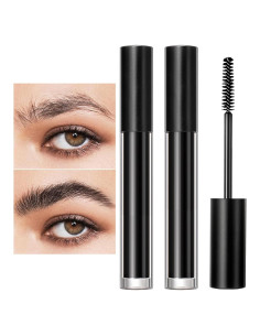 Gel Fijador de Cejas Negro DAGEDA - Resistente al Agua, 2 Unidades