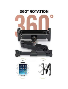 Soporte de Tablet para Reposacabezas de Coche Owleys - Ajustable y Universal 2