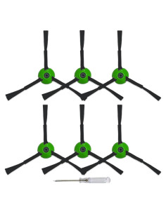 Paquete de 6 cepillos laterales Soniicmomo para iRobot Roomba