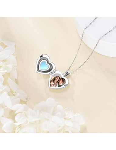 Colgante de Foto Ovalado de Plata Esterlina Tiger Rider 27.9x20.9mm