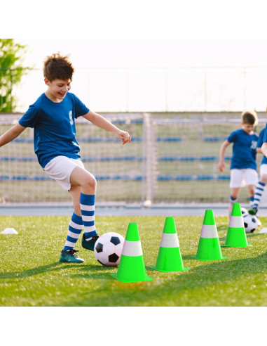 Conos de Seguridad de Tráfico Invech 22.86 cm Paquete de 4