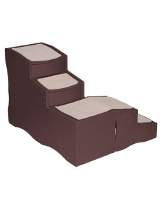 Escalera para Mascotas Pet Gear Easy Step Chocolate - 34kg