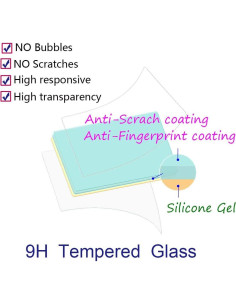 Protector de Pantalla LCD ULBTER para Canon EOS 90D 80D 70D 77D 2