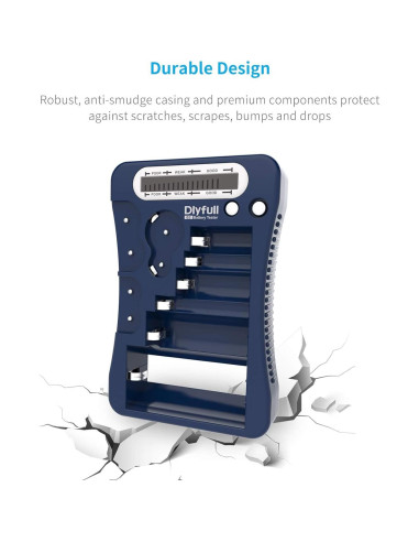 Probador de Baterías Dlyfull Universal LCD AA AAA 9V