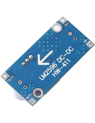 Reguladores de Voltaje DEVMO LM2596 Paquete de 10 Módulos DC-DC