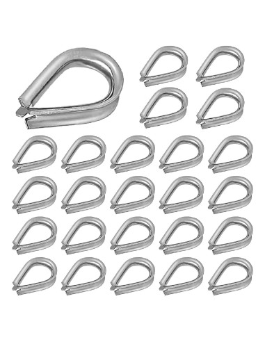 Ojales de Cable de Acero Inoxidable Twidec M2 25 Piezas