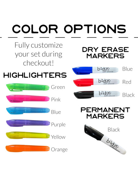 Conjunto de Accesorios para Carrete de Insignia Badge Co. Conjunto de Accesorios para Carrete de Insignia Badge Co.