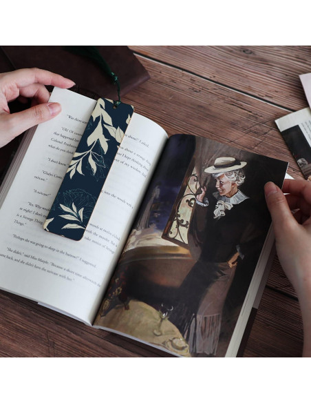 Marcadores de Madera SWATOM 30 PCS para DIY 15x4 cm