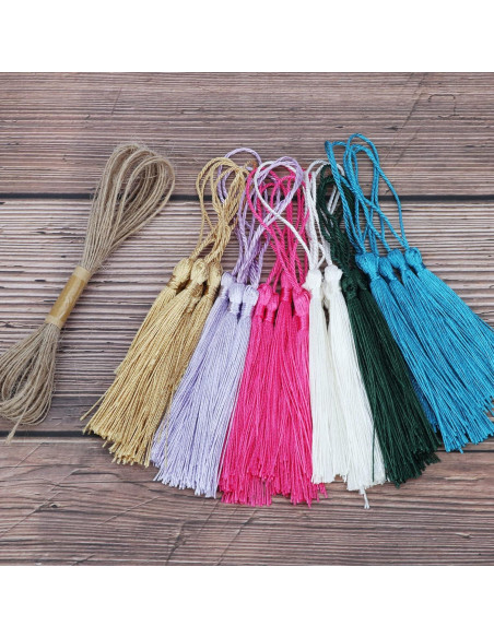 Marcadores de Madera SWATOM 30 PCS para DIY 15x4 cm