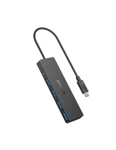 Hub USB-C Anker 4 Puertos 5Gbps Ultra Delgado 0.2m