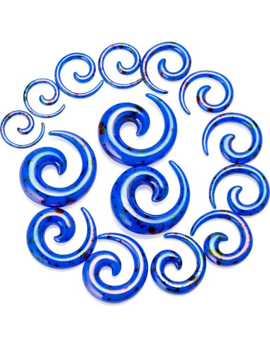 Kit de Estiramiento de Orejas JDXN 55 Piezas + Aceite Jojoba