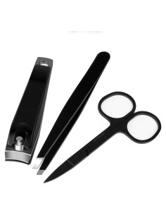 Juego de Cortauñas Profesional Singhigh 3 Piezas Acero Inoxidable