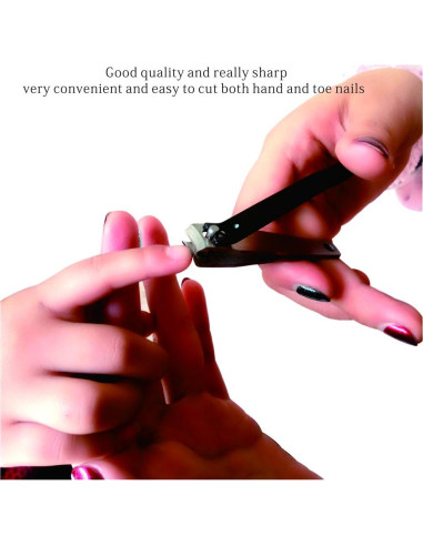 Juego de Cortauñas Profesional Singhigh 3 Piezas Acero Inoxidable