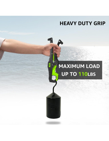 Agarrador de Labios de Pescado MIDDLETOWN 29.87cm Verde