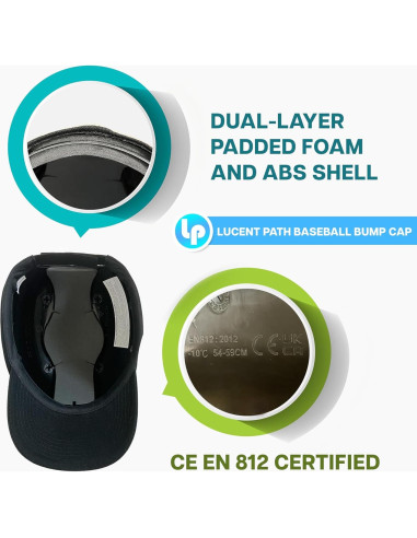 Casco Bump Cap Lucent Path Azul Océano Unisex