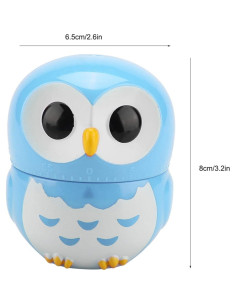 Temporizador de Cocina Mecánico Tyenaza 55 Minutos Azul 2