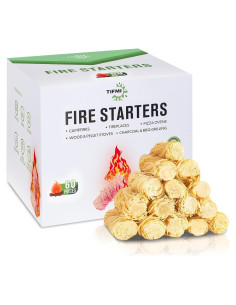 Encendedores de Fuego TIFMI - Kit 60 Piezas Resistente al Agua