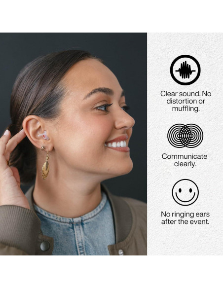 Tapones para oídos EarPeace Música - Reducción de ruido 26dB