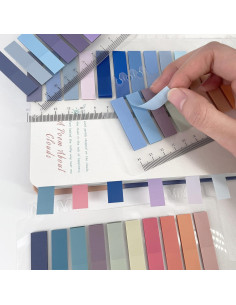 Pestañas Adhesivas Potanro 800 Pcs Transparentes Rectangulares 2