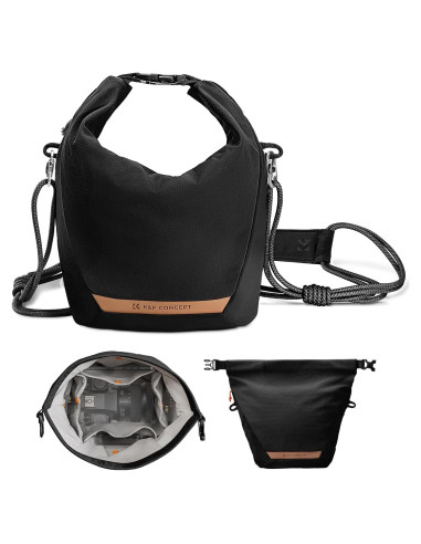 Bolsa de Mensajero K&F Concept para Cámara Compacta Negra