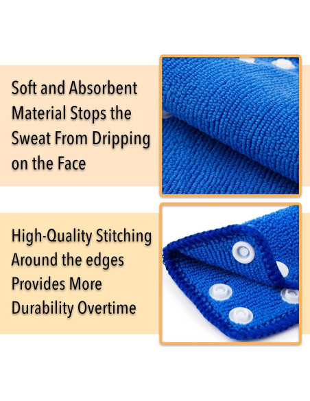 Banda para casco UNCO - Paquete de 4, lavable y cómoda