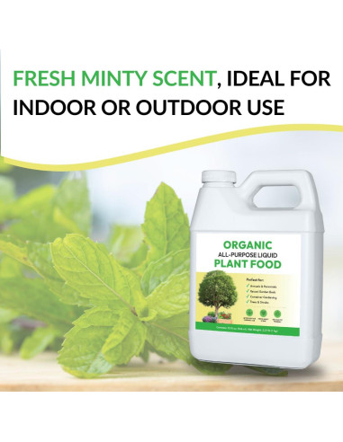 Alimento Líquido Orgánico para Plantas FOOP 1L - Fertilizante Concentrado