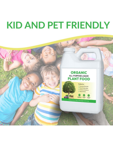 Alimento Líquido Orgánico para Plantas FOOP 1L - Fertilizante Concentrado