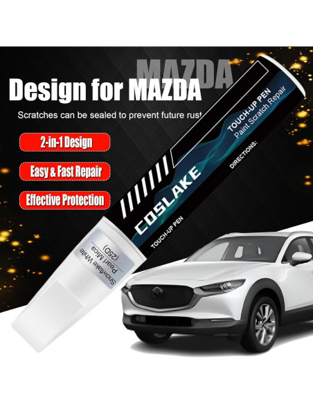 Pintura de Retoque COSLAKE 12ml Azul Cristal Profundo Mica