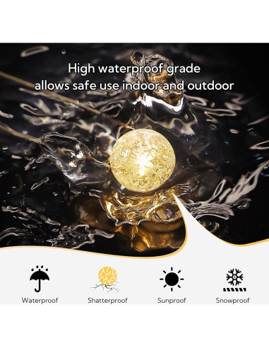 Luces de Cuerda BEEWIN 3M 30 LED Blanco Cálido USB Decorativas