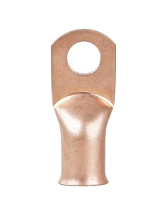 10 Terminales de Anillo de Cobre 1/0 AWG 12.7mm Qijiu Trade