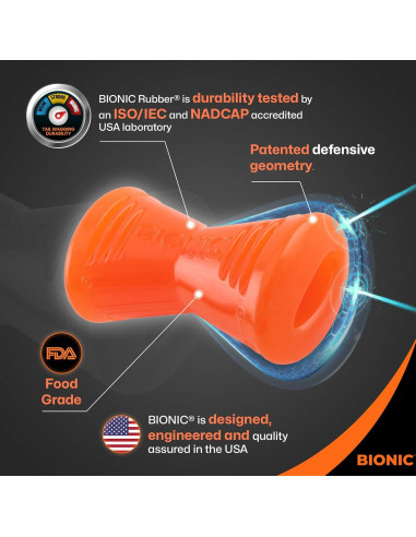 Hueso BIONIC para Perros Pequeños - Juguete Interactivo 9 kg