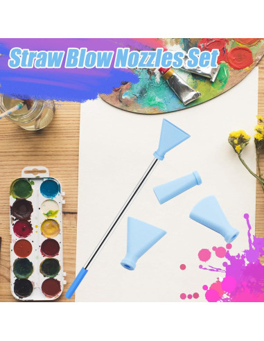 Juego de 4 Boquillas de Acero Inoxidable MYRIONT para Pintura