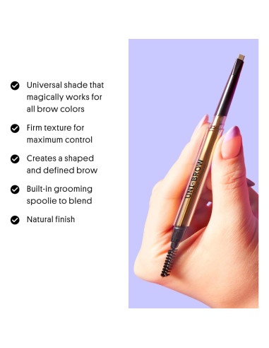 Lápiz de Cejas Winky Lux Uni Brow Doble Lado Impermeable