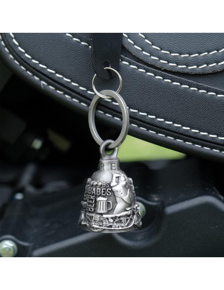 Campana de Motocicleta GARGOYLE BELLS 3 cm Colorida con Soporte