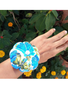 Almohadillas de Agujas CUSHYSTORE 2 Piezas Floral Ajustables 2