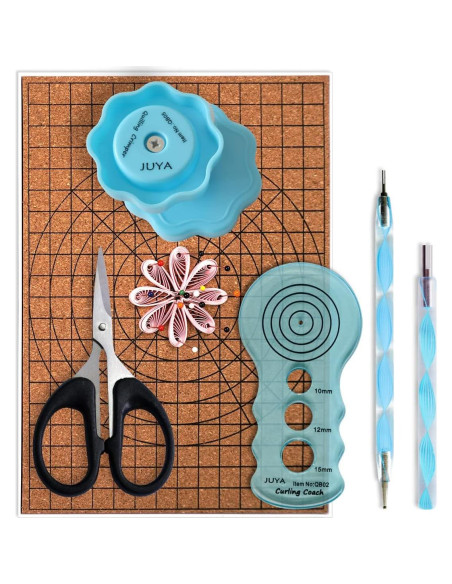 Kit de Quilling de Papel JUYA QK13 con 960 Tiras y Herramientas