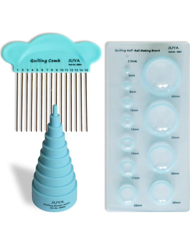 Kit de Quilling de Papel JUYA QK13 con 960 Tiras y Herramientas