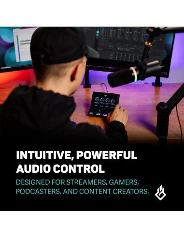 BEACN Mix Create Mezclador de Audio USB C para PC y Mac