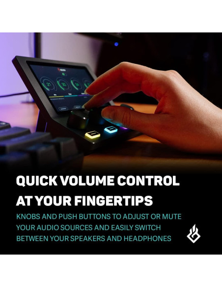 BEACN Mix Create Mezclador de Audio USB C para PC y Mac