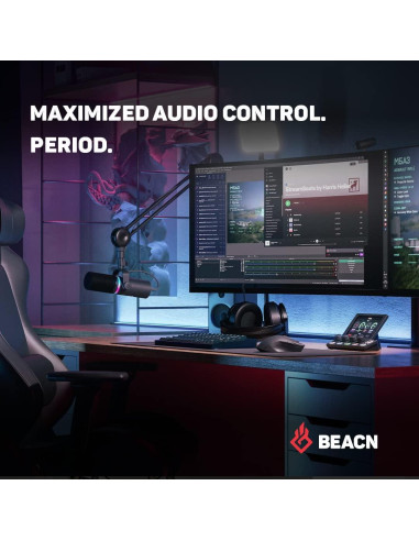 BEACN Mix Create Mezclador de Audio USB C para PC y Mac